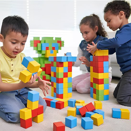 Jeu de construction magnétique | Créatif Kids - Le Cosmos Des Bambins