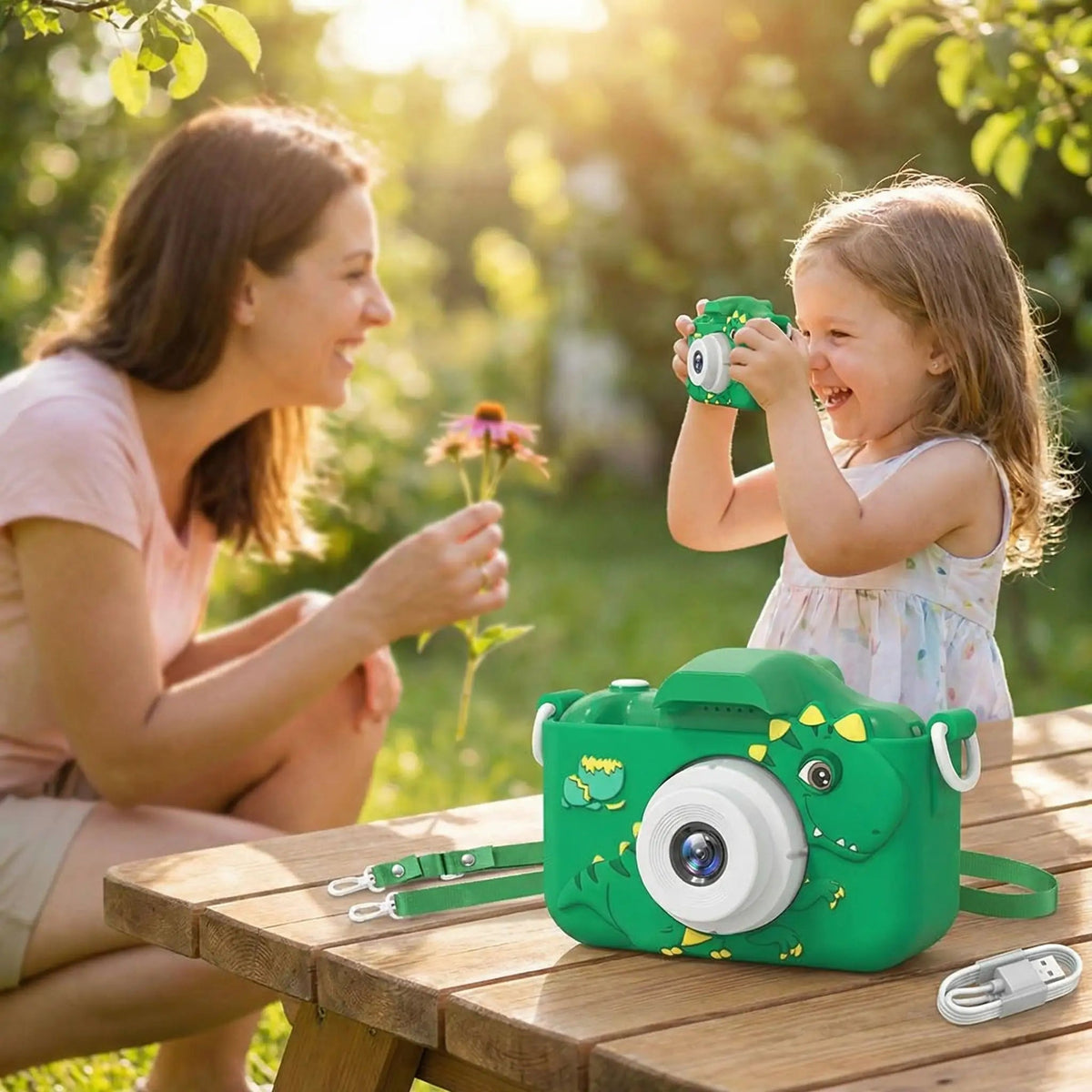 Appareil photo dinosaure enfant | Créatif Junior - Le Cosmos Des Bambins