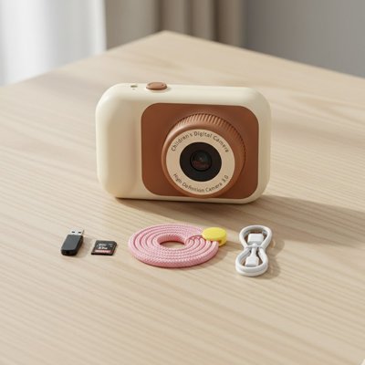 Appareil photo enfant câbles carte SD clé USB