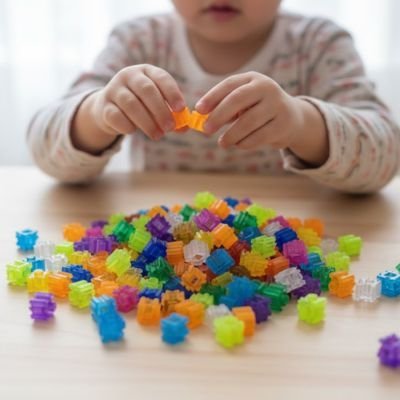 Brique de construction | Robuste & Polyvalente - Le Cosmos Des Bambins