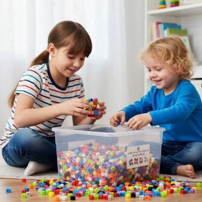 Brique de construction | Robuste & Polyvalente - Le Cosmos Des Bambins