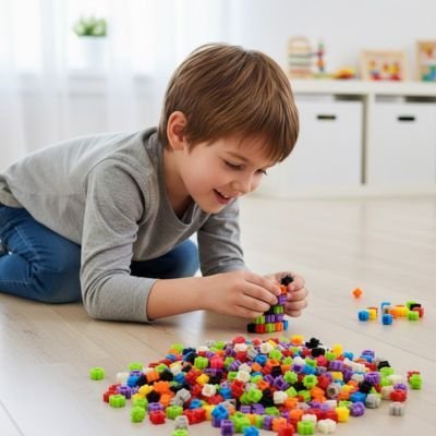 Brique de construction | Robuste & Polyvalente - Le Cosmos Des Bambins