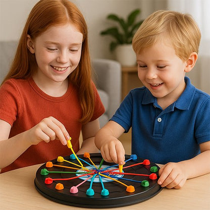 deux enfants jouant Jeu de réflexion ferme la boite