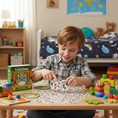 Enfant jouant aux Jeux de société enfant
