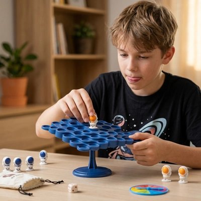 Enfant jouant Jeux de société enfant arbre d'équilibre