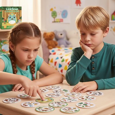 Enfants associant pièces Jeux de société enfant