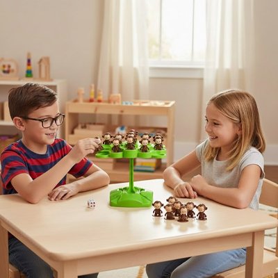 Enfants souriant jouant aux Jeux de société enfant