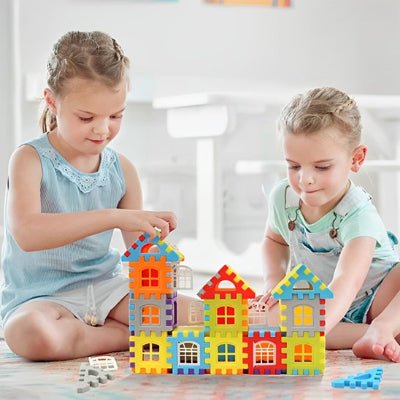 Jeux de construction maisons | Créatifs Intelligents - Le Cosmos Des Bambins