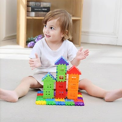 Jeux de construction maisons | Créatifs Intelligents - Le Cosmos Des Bambins