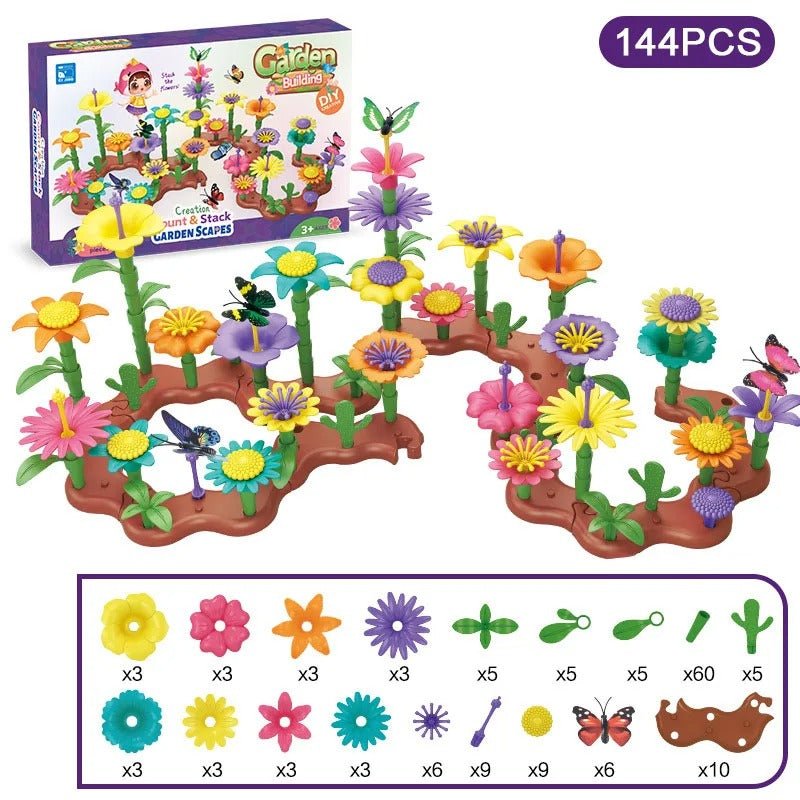 Jouets de Construction Jardin de Fleurs - Le Cosmos Des Bambins