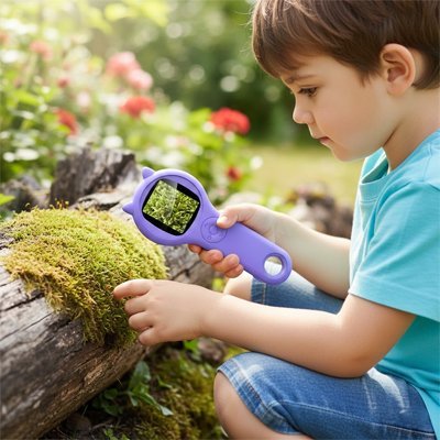 Microscope de Poche Portable | Grossissement x60 Ultra-Compact - Le Cosmos Des Bambins