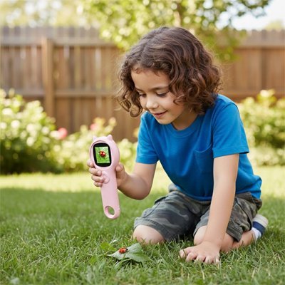 Microscope de Poche Portable | Grossissement x60 Ultra-Compact - Le Cosmos Des Bambins