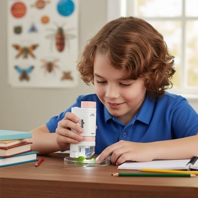 Microscope enfant | Discovery Junior - Le Cosmos Des Bambins